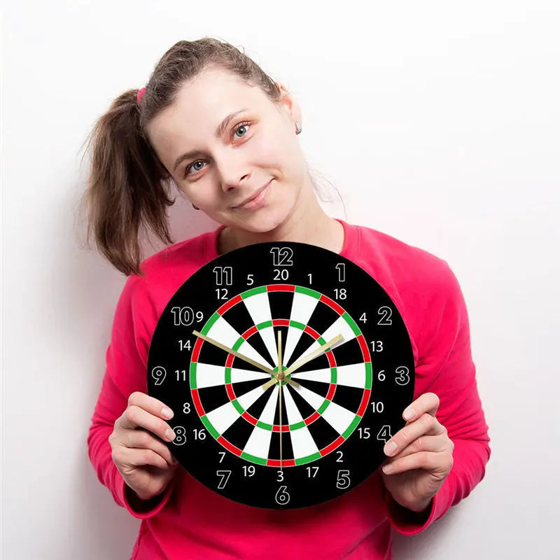 Darts Game Wall Art Fashion Wall Clock - Unique Unique Unique Darts Game Wall Art Fashion Wall Clock