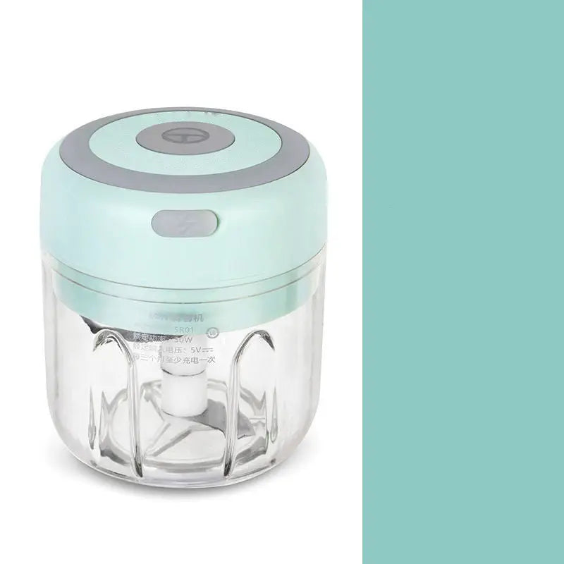 Mini Electric Garlic Chopper USB Charging Ginger Masher Machine Sturdy Durable Chili Vegetable Crusher Kitchen Tool - Unique Unique Unique Mini Electric Garlic Chopper USB Charging Ginger Masher Machine Sturdy Durable Chili Vegetable Crusher Kitchen Tool
