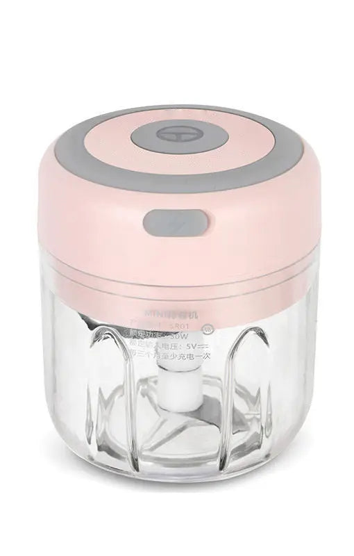 Mini Electric Garlic Chopper USB Charging Ginger Masher Machine Sturdy Durable Chili Vegetable Crusher Kitchen Tool - Unique Unique Unique Mini Electric Garlic Chopper USB Charging Ginger Masher Machine Sturdy Durable Chili Vegetable Crusher Kitchen Tool