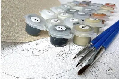 Beach Vibes - DIY Painting By Numbers Kit - Unique Unique Unique Beach Vibes - DIY Painting By Numbers Kit
