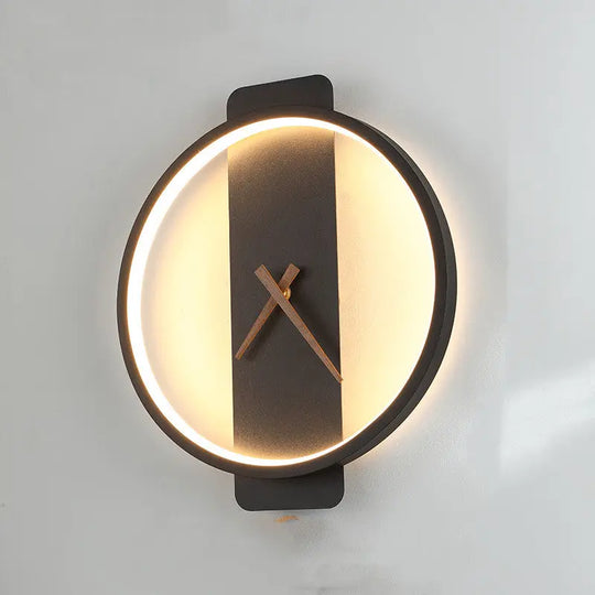 Nordic Wall Lamp Bedroom Bedside Lamp Clock Modeling Lamp - Unique Unique Unique Nordic Wall Lamp Bedroom Bedside Lamp Clock Modeling Lamp