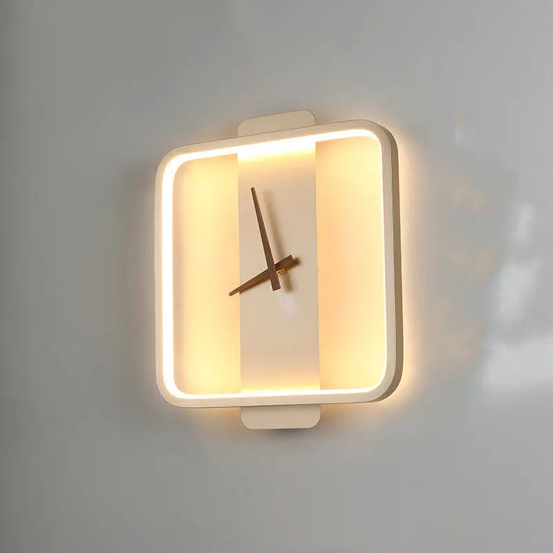 Nordic Wall Lamp Bedroom Bedside Lamp Clock Modeling Lamp - Unique Unique Unique Nordic Wall Lamp Bedroom Bedside Lamp Clock Modeling Lamp