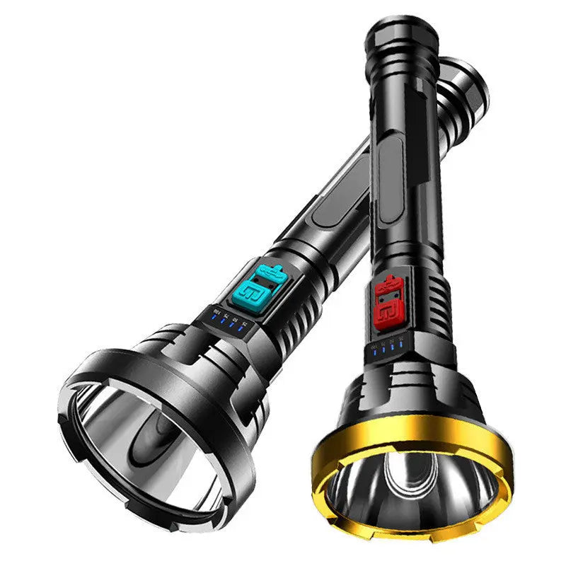 90000LM LED Flashlight Tactical Light Torch USB Rechargeable Super Bright Light - Unique Unique Unique 90000LM LED Flashlight Tactical Light Torch USB Rechargeable Super Bright Light