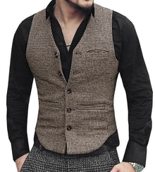 Wool vintage vest - Unique Unique Unique Wool vintage vest