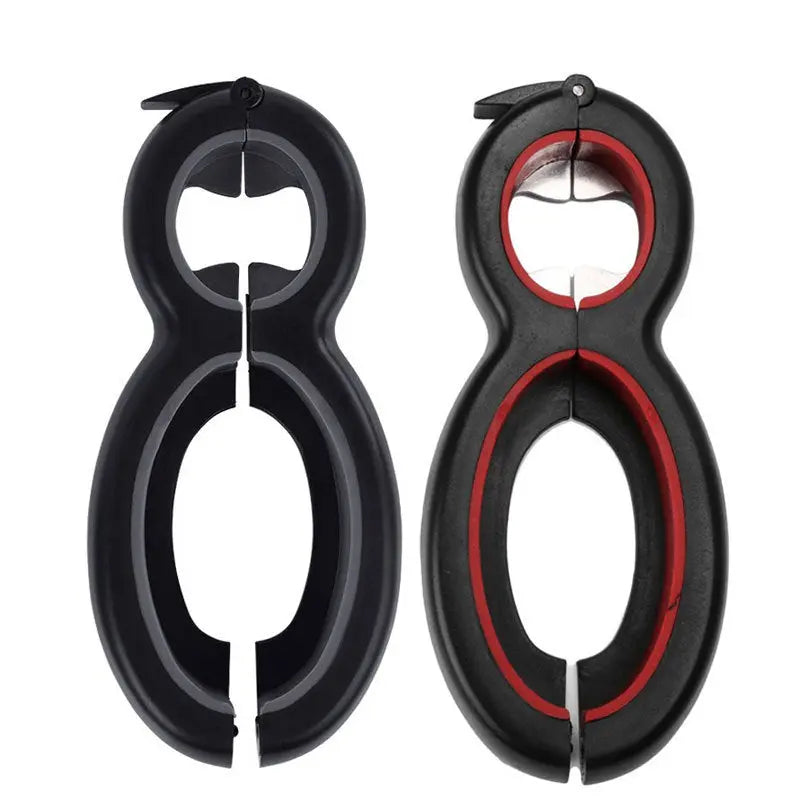 Multifunctional Easy Opener Six in One Bottle Can Opener - Unique Unique Unique Multifunctional Easy Opener Six in One Bottle Can Opener