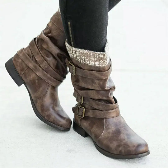 Winter new products low heel 40-43 women's boots - Unique Unique Unique Winter new products low heel 40-43 women's boots
