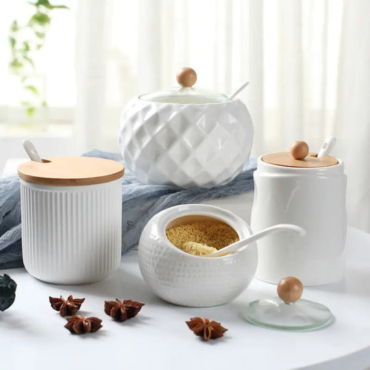 Kitchen ceramic seasoning jar - Unique Unique Unique Kitchen ceramic seasoning jar