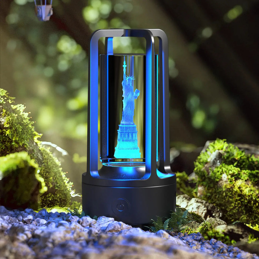 Creative 2 In 1 Audio Acrylic Crystal Lamp And Bluetooth Speaker Valentine's Day Gift Touch Night Lamp - Unique Unique Unique Creative 2 In 1 Audio Acrylic Crystal Lamp And Bluetooth Speaker Valentine's Day Gift Touch Night Lamp