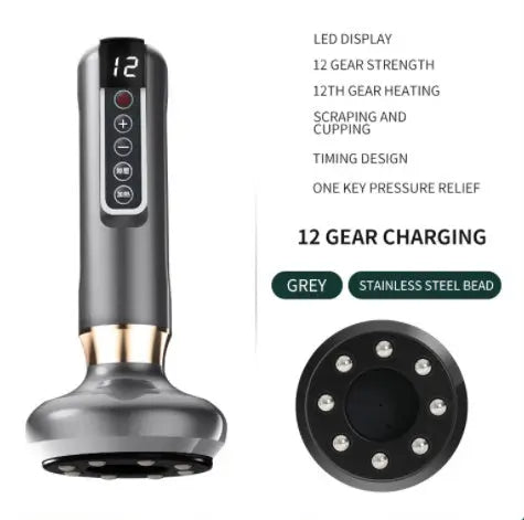 Electric Vacuum Cupping Massager For Body Anti-Cellulite Suction Cup Gua Sha Massage Body Cups Guasha Fat Burning Slimming Jars - Unique Unique Unique Electric Vacuum Cupping Massager For Body Anti-Cellulite Suction Cup Gua Sha Massage Body Cups Guasha Fat Burning Slimming Jars