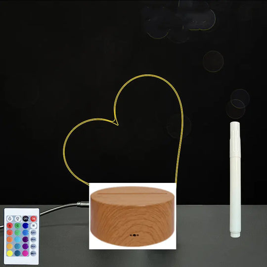 3D Acrylic Board Handwriting Message Board LED Light - Unique Unique Unique 3D Acrylic Board Handwriting Message Board LED Light