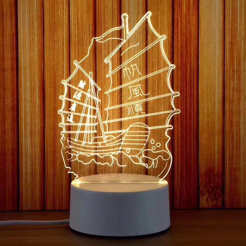 Bedroom bedside creative electronic night light - Unique Unique Unique Bedroom bedside creative electronic night light