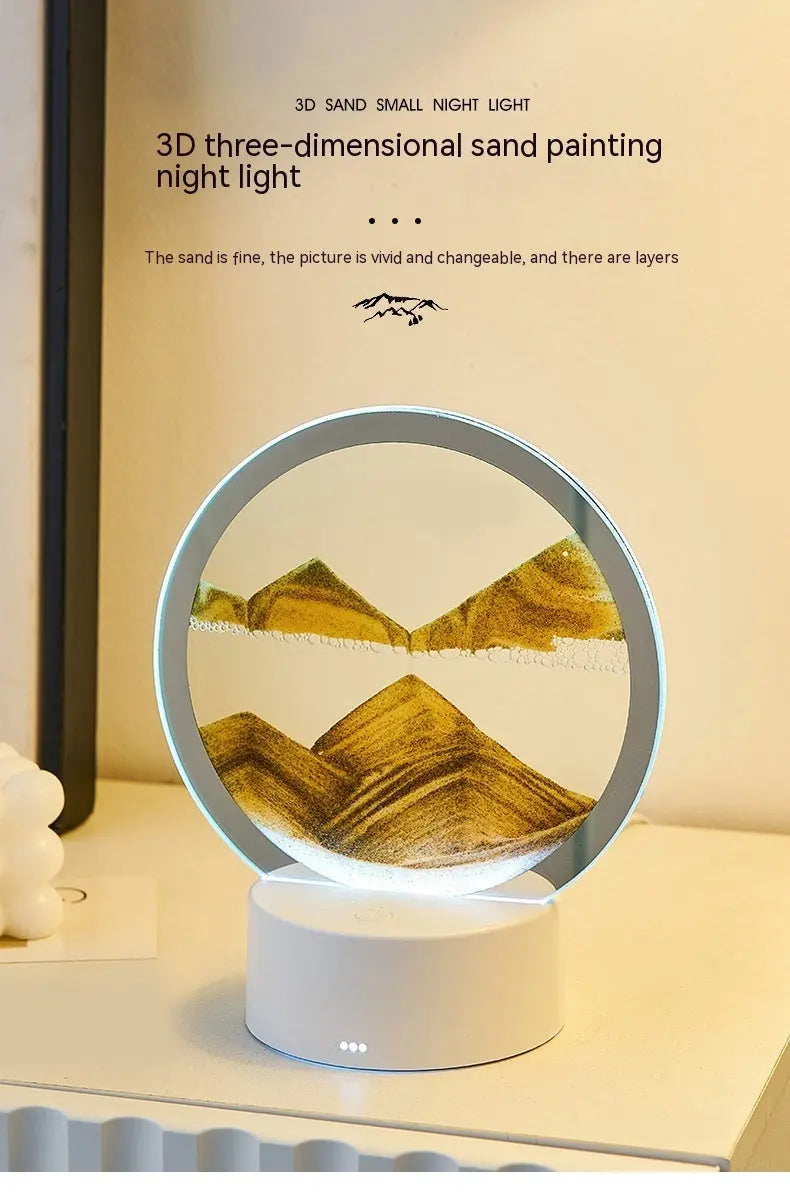 Creative Gift Quicksand Lamp Decorative Lamp - Unique Unique Unique Creative Gift Quicksand Lamp Decorative Lamp