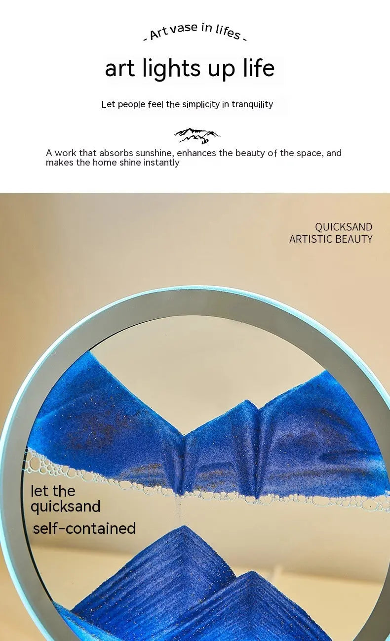 Creative Gift Quicksand Lamp Decorative Lamp - Unique Unique Unique Creative Gift Quicksand Lamp Decorative Lamp