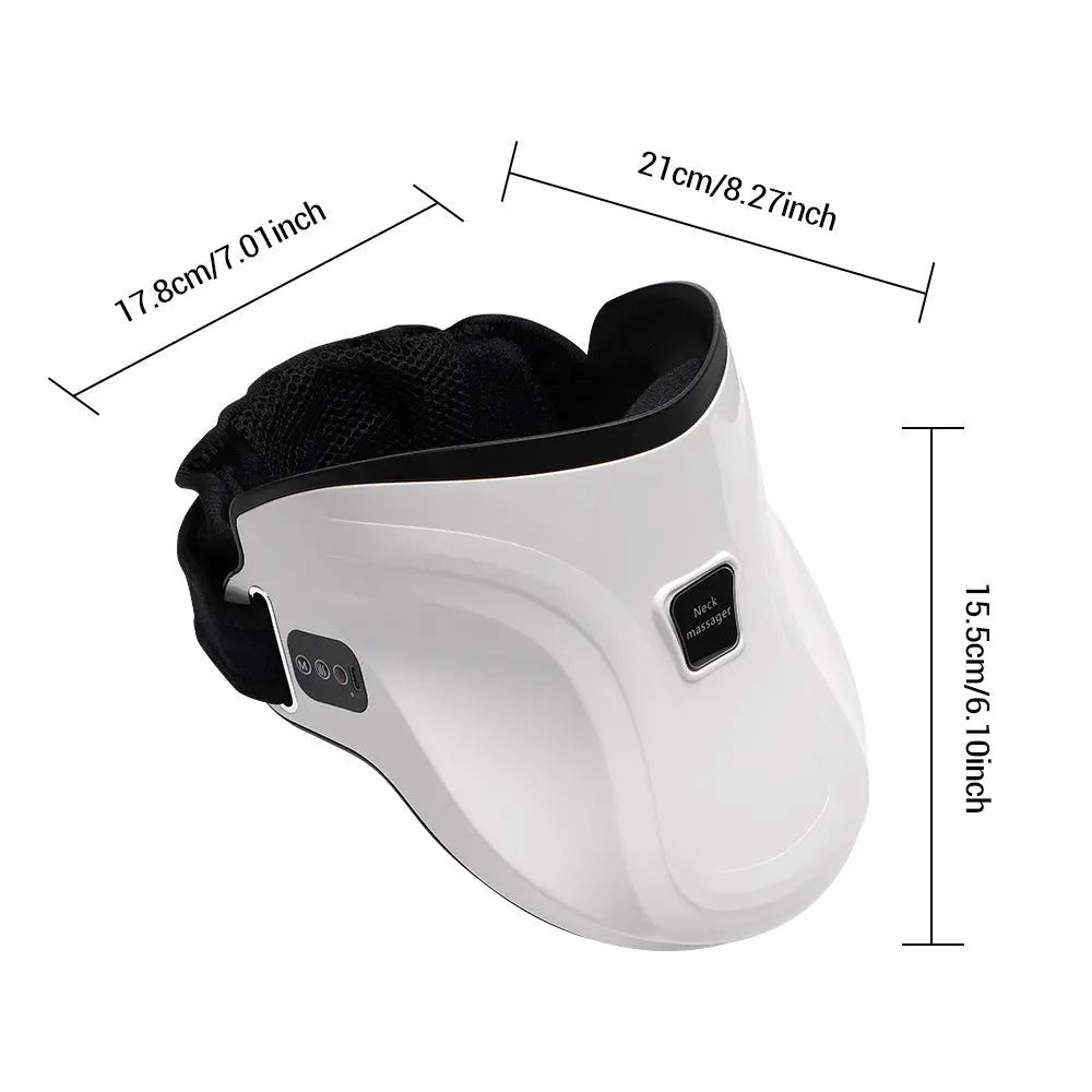 Electric Hot Compress Neck Fixed Traction Air Pressure Kneading Massage Instrument - Unique Unique Unique Electric Hot Compress Neck Fixed Traction Air Pressure Kneading Massage Instrument
