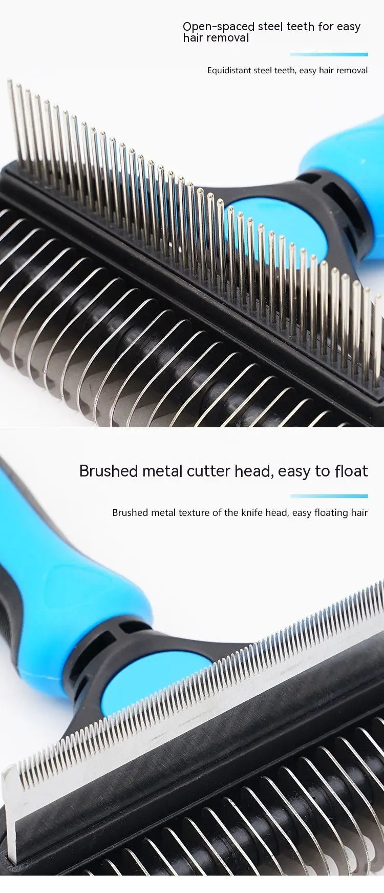 Pet Hair Unknotting Comb Thin Comb Two-in-one Beauty Products - Unique Unique Unique Pet Hair Unknotting Comb Thin Comb Two-in-one Beauty Products