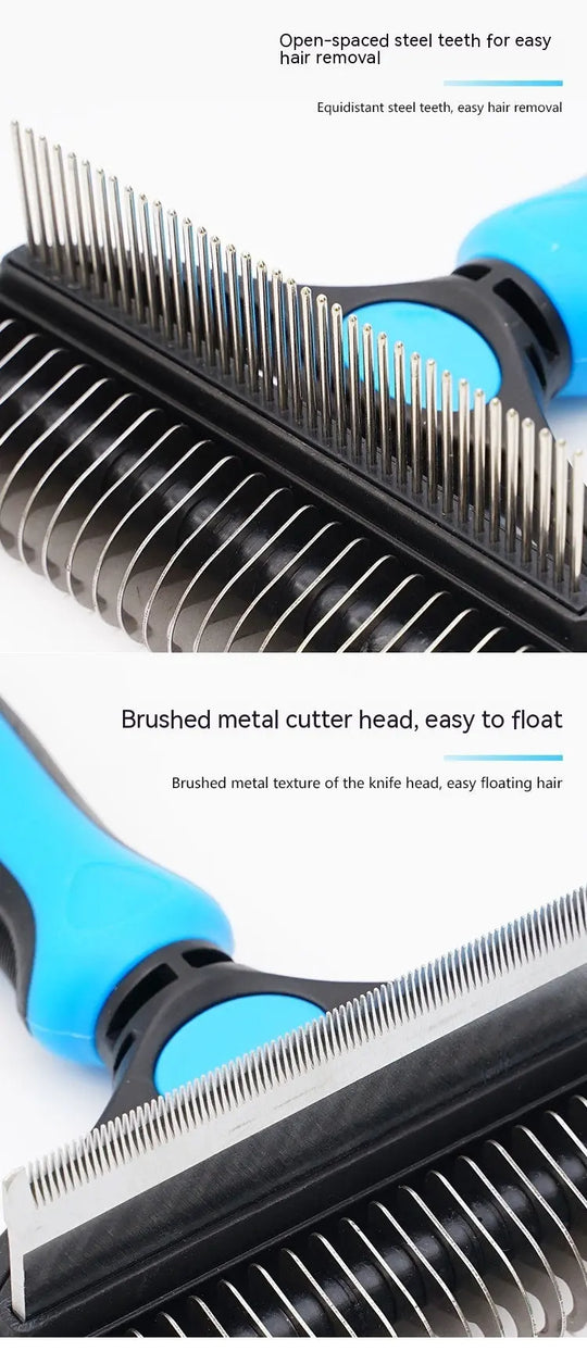 Pet Hair Unknotting Comb Thin Comb Two-in-one Beauty Products - Unique Unique Unique Pet Hair Unknotting Comb Thin Comb Two-in-one Beauty Products