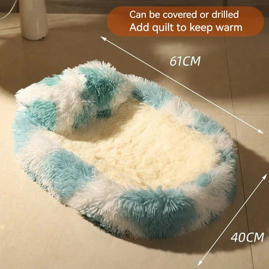 Long Wool Oval Plus Quilt Warm Cat Dog Nest More Than Pets Bed Colors Winter Pet Products - Unique Unique Unique Long Wool Oval Plus Quilt Warm Cat Dog Nest More Than Pets Bed Colors Winter Pet Products