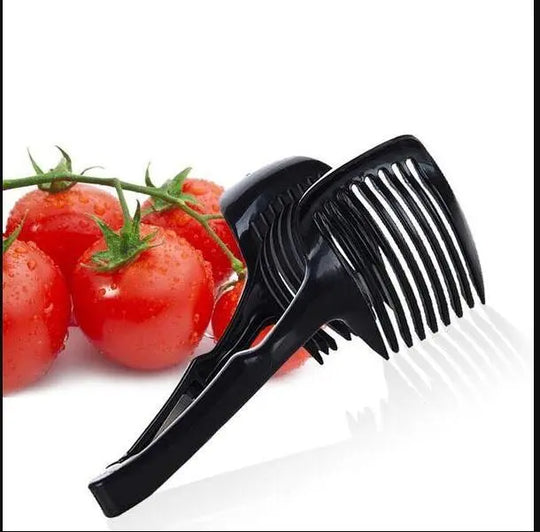 Fruit & Veggie Cutting Holder - Unique Unique Unique Fruit & Veggie Cutting Holder