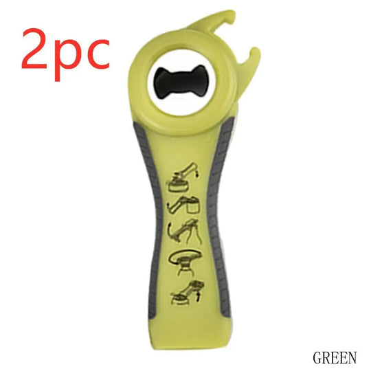 5 in 1 Creative Multifunction Stainless Steel Can Opener Beer Bottle Opener - Unique Unique Unique 5 in 1 Creative Multifunction Stainless Steel Can Opener Beer Bottle Opener