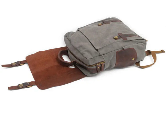 Vintage canvas backpack - Unique Unique Unique Vintage canvas backpack