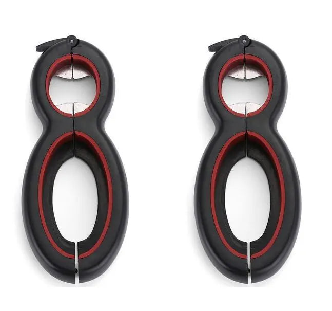 Multifunctional Easy Opener Six in One Bottle Can Opener - Unique Unique Unique Multifunctional Easy Opener Six in One Bottle Can Opener