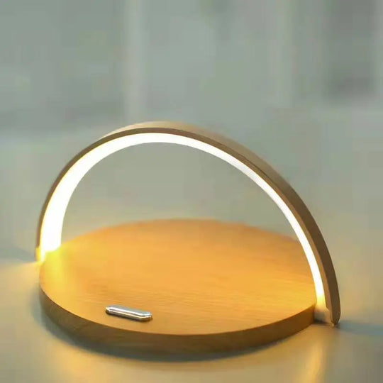 10w Wireless Charger Block Holder For Smart Phone Foldable Fast Charging Table Phone Stand Support With Led Table Lamp Portable - Unique Unique Unique 10w Wireless Charger Block Holder For Smart Phone Foldable Fast Charging Table Phone Stand Support With Led Table Lamp Portable