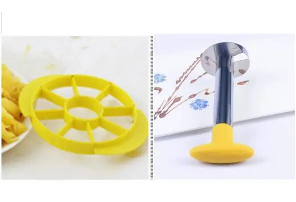 Stainless Steel Easy to use Pineapple Peeler Accessories Pineapple Slicers Fruit Cutter Corer Slicer Kitchen Tools - Unique Unique Unique Stainless Steel Easy to use Pineapple Peeler Accessories Pineapple Slicers Fruit Cutter Corer Slicer Kitchen Tools