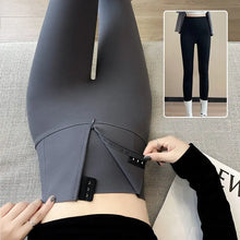 Belly-controlling Butt Lifting Leggings With Three-breasted Design Winter High Waist Slim Zippere Pants Warm Velvet And Thickened Trousers Women Clothing - Unique Unique Unique Belly-controlling Butt Lifting Leggings With Three-breasted Design Winter High Waist Slim Zippere Pants Warm Velvet And Thickened Trousers Women Clothing