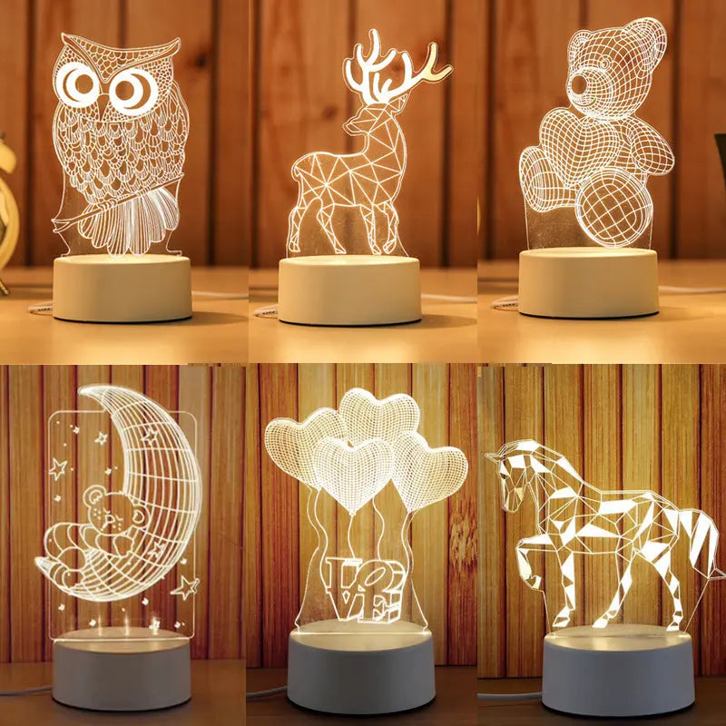 Bedroom bedside creative electronic night light - Unique Unique Unique Bedroom bedside creative electronic night light