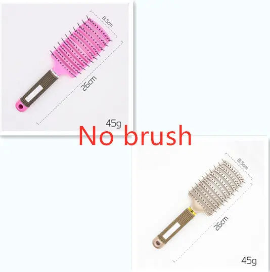 Hairbrush Anti Klit Brushy Haarborstel Women Detangler Hair Brush Bristle Nylon Scalp Massage  Teaser Hair Brush Comb Unique