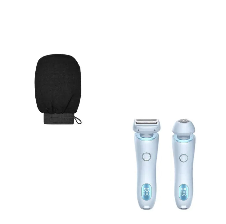 2 In 1 Hair Removal Epilator USB Rechargeable Trimmer Women Body Razor Face Leg Armpit Bikini Hand Pubic Shaver Hair Remover - Unique Unique Unique 2 In 1 Hair Removal Epilator USB Rechargeable Trimmer Women Body Razor Face Leg Armpit Bikini Hand Pubic Shaver Hair Remover