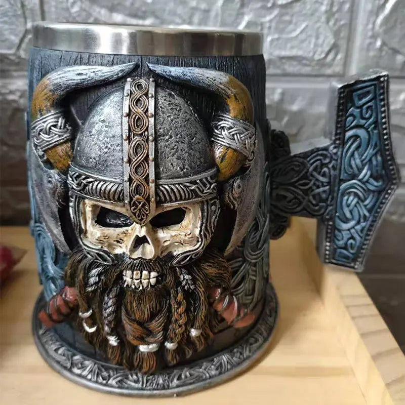 Viking Pirate Beer Mug - Unique Unique Unique Viking Pirate Beer Mug