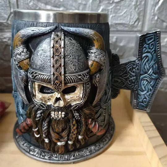 Viking Pirate Beer Mug - Unique Unique Unique Viking Pirate Beer Mug