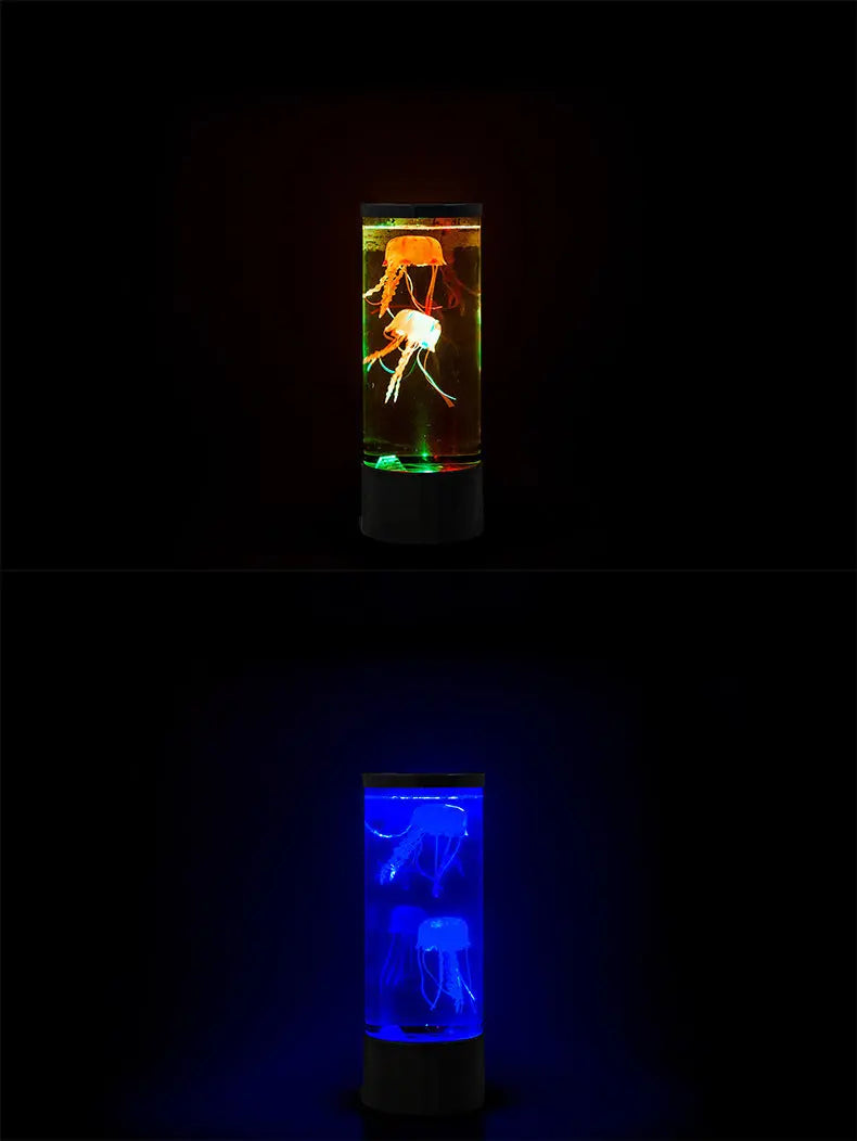 LED Jellyfish Aquarium Lamp Night Light USB Powered - Unique Unique Unique LED Jellyfish Aquarium Lamp Night Light USB Powered