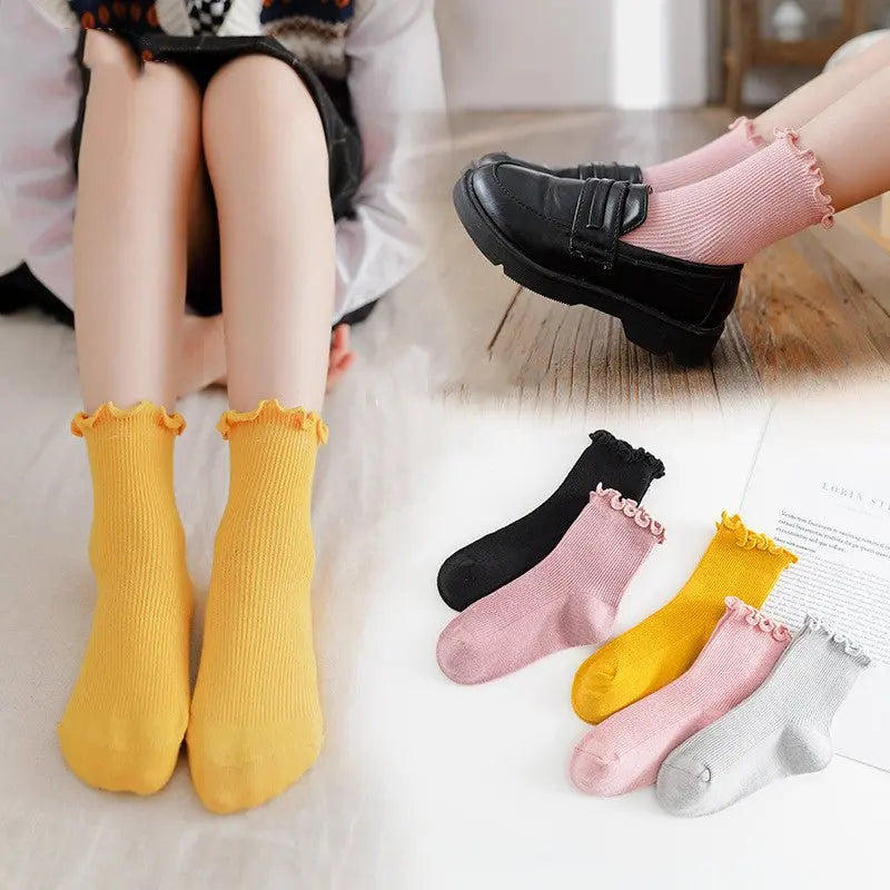 New products children's socks combed cotton bow - Unique Unique Unique New products children's socks combed cotton bow