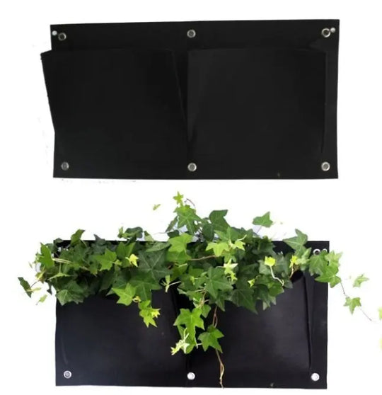 Wall Garden Hanging Planting Bags Vertical Outdoor Indoor Planter - Unique Unique Unique Wall Garden Hanging Planting Bags Vertical Outdoor Indoor Planter
