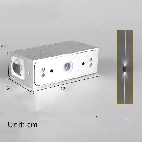 Line Household Aisle Exterior Wall Waterproof Spotlight Wall Lamp - Unique Unique Unique Line Household Aisle Exterior Wall Waterproof Spotlight Wall Lamp
