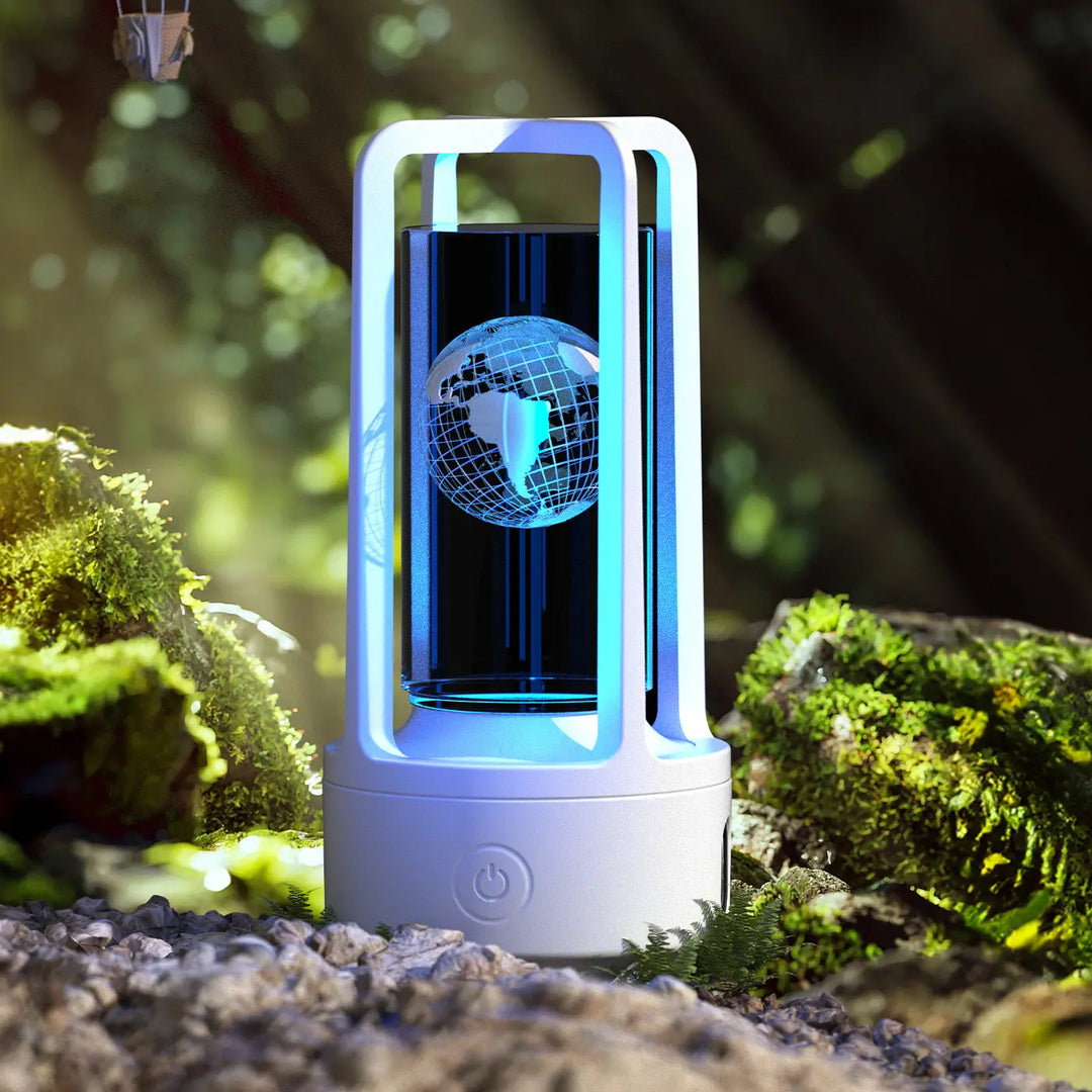 Creative 2 In 1 Audio Acrylic Crystal Lamp And Bluetooth Speaker Valentine's Day Gift Touch Night Lamp Unique
