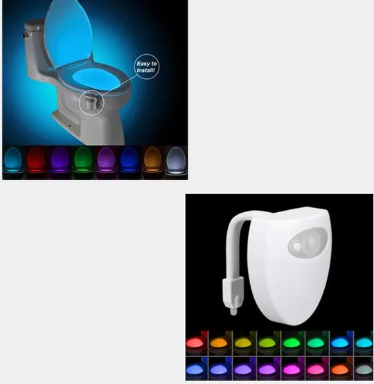 Toilet Induction LED Night Light - Unique Unique Unique Toilet Induction LED Night Light