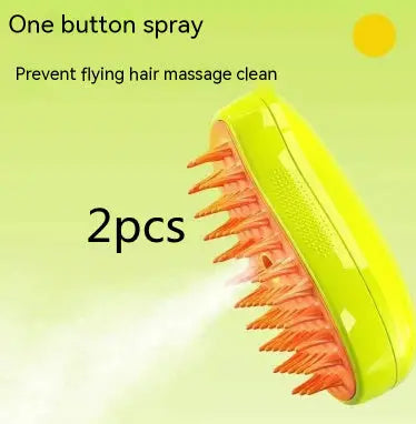 3 In 1 Cat Steam Brush Steamy Dog Brush Electric Spray Cat Hair Brushes For Massage Pet Grooming Comb Hair Removal Combs - Unique Unique Unique 3 In 1 Cat Steam Brush Steamy Dog Brush Electric Spray Cat Hair Brushes For Massage Pet Grooming Comb Hair Removal Combs