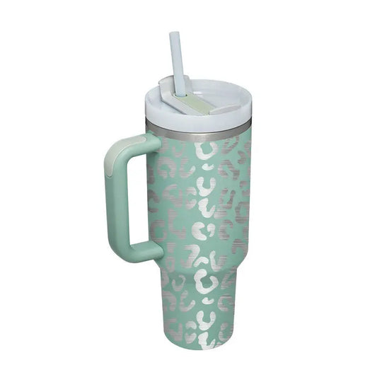 40 Oz Tumbler With Handle Straw Insulated, Stainless Steel Spill Proof Vacuum Coffee Cup Tumbler With Lid Tapered Mug Gifts For Valentine Lover Suitable For Car Gym Office Travel - Unique Unique Unique 40 Oz Tumbler With Handle Straw Insulated, Stainless Steel Spill Proof Vacuum Coffee Cup Tumbler With Lid Tapered Mug Gifts For Valentine Lover Suitable For Car Gym Office Travel