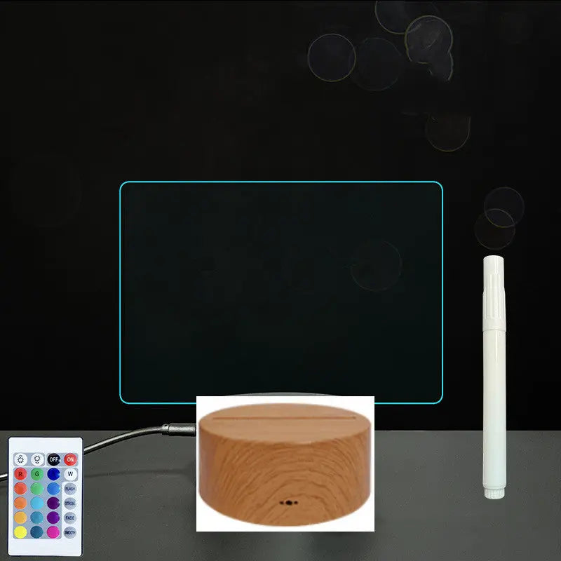 3D Acrylic Board Handwriting Message Board LED Light - Unique Unique Unique 3D Acrylic Board Handwriting Message Board LED Light