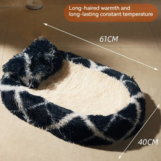 Long Wool Oval Plus Quilt Warm Cat Dog Nest More Than Pets Bed Colors Winter Pet Products - Unique Unique Unique Long Wool Oval Plus Quilt Warm Cat Dog Nest More Than Pets Bed Colors Winter Pet Products