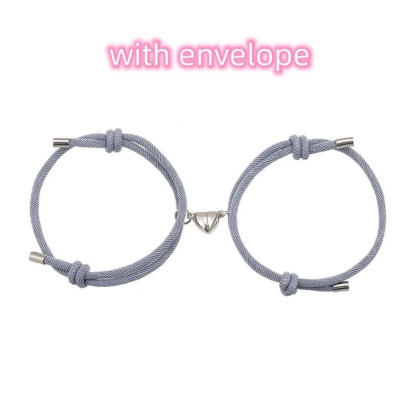 Simple Nylon Love Magnetic Bracelet - Unique Unique Unique Simple Nylon Love Magnetic Bracelet