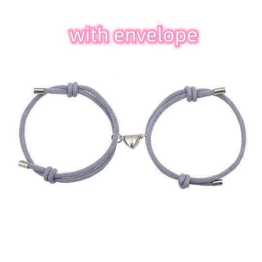 Simple Nylon Love Magnetic Bracelet - Unique Unique Unique Simple Nylon Love Magnetic Bracelet