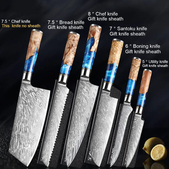 Kitchen Knife Set Chef's Knife Meat Chopping Knife - Unique Unique Unique Kitchen Knife Set Chef's Knife Meat Chopping Knife