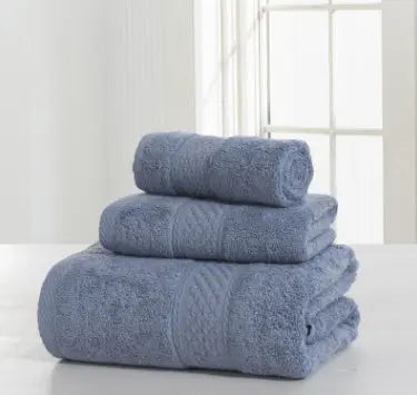 Cotton soft double-sided thickening towel skin-friendly bath towel beauty salon bathrobe bath towel set - Unique Unique Unique Cotton soft double-sided thickening towel skin-friendly bath towel beauty salon bathrobe bath towel set