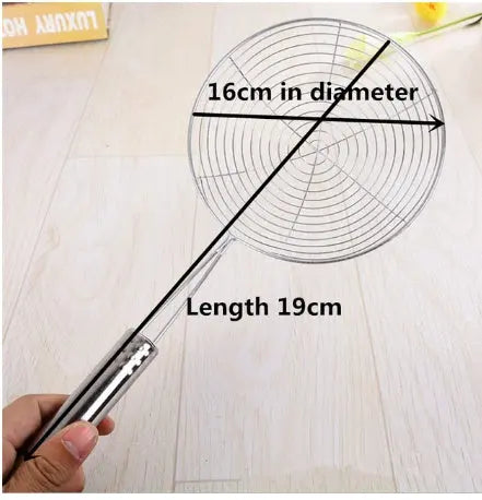 Multi-functional Oil Food Folder Kitchen Accessories Stainless Steel Fried Food Oil Scoop - Unique Unique Unique Multi-functional Oil Food Folder Kitchen Accessories Stainless Steel Fried Food Oil Scoop