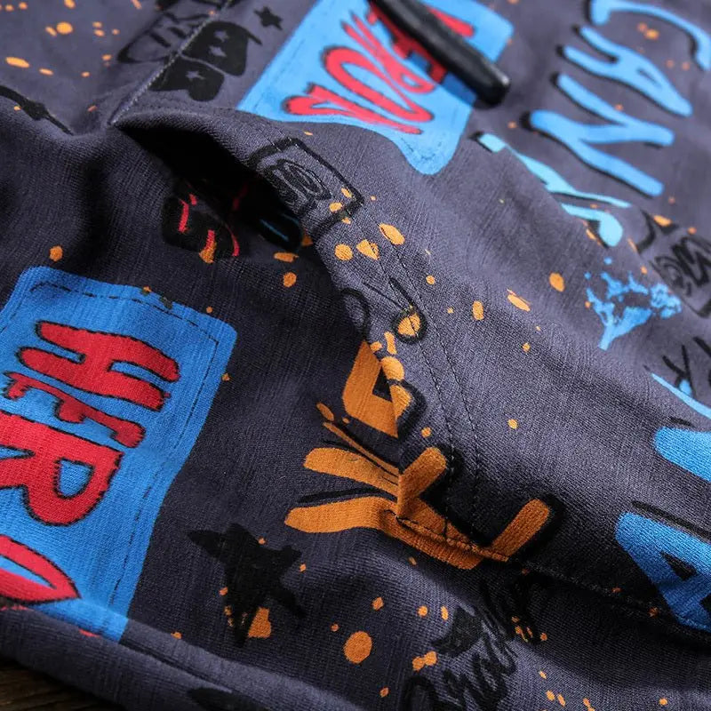 Vintage hooded sweatshirt - Unique Unique Unique Vintage hooded sweatshirt