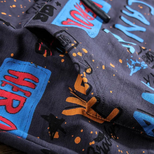 Vintage hooded sweatshirt - Unique Unique Unique Vintage hooded sweatshirt